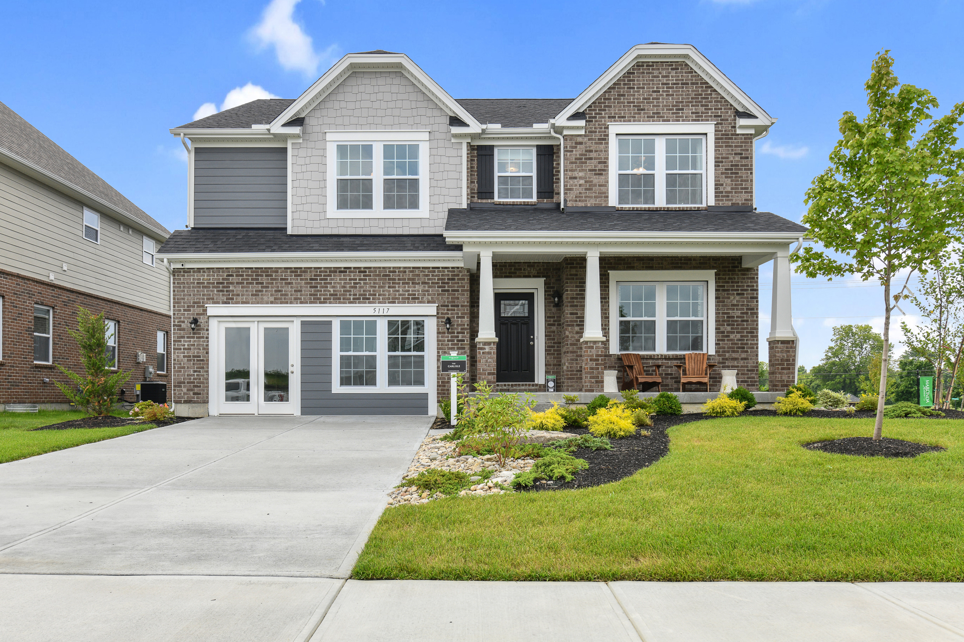 Neutral new construction home for sale in Liberty Township, OH