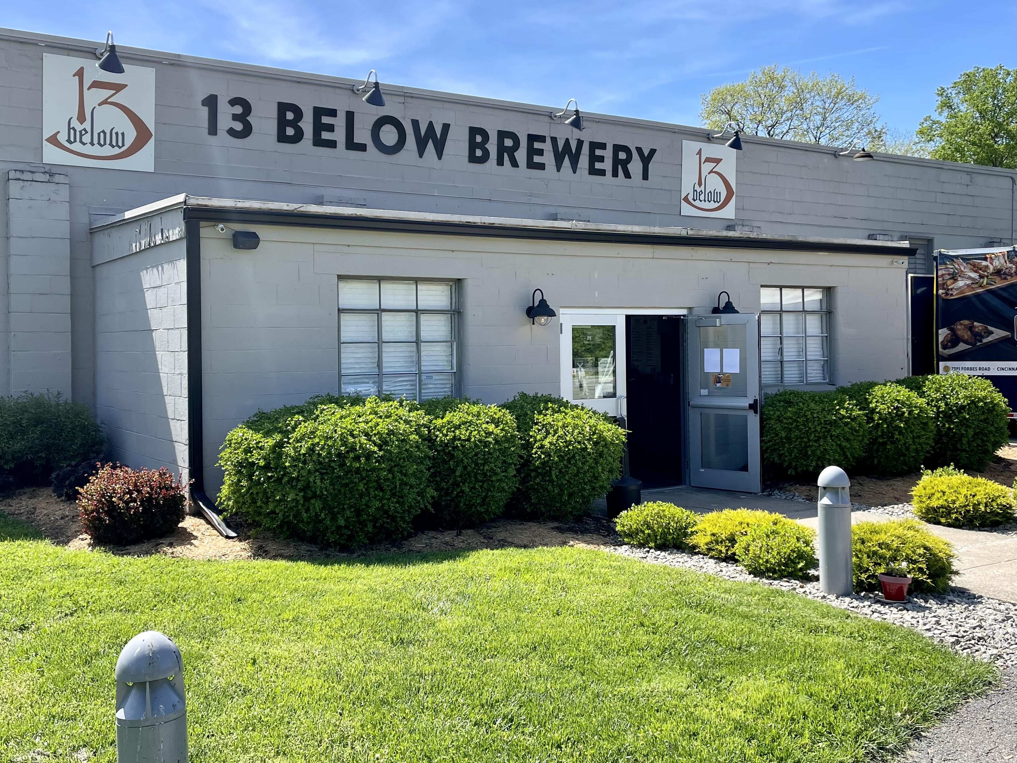 13 Below Brewery entrance